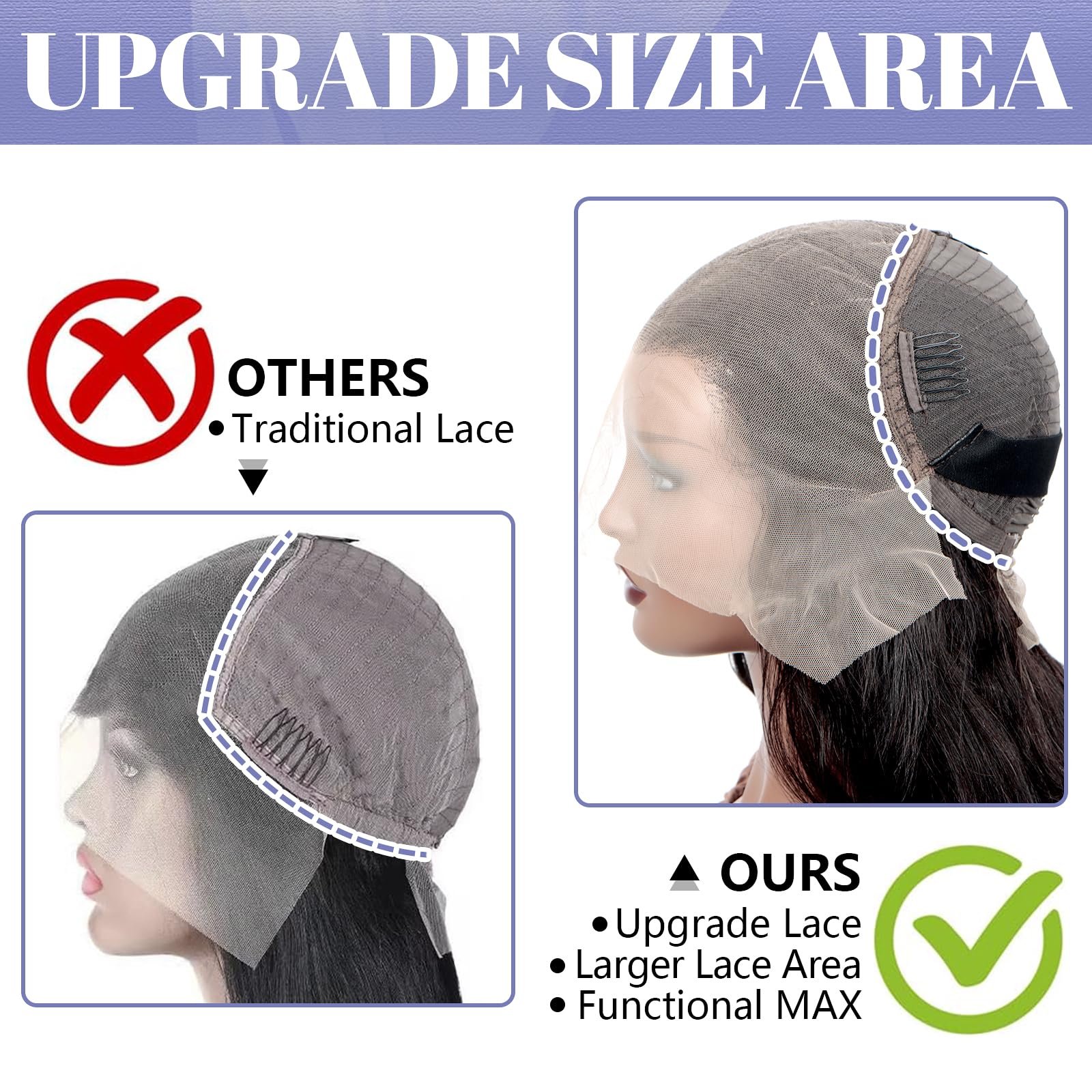 24 Inch 200% Density HD Transparent wigs human Lace Frontal 13x6 Deep Wave Pre-Plucked Baby Hair Natural Color Human Hair Wigs