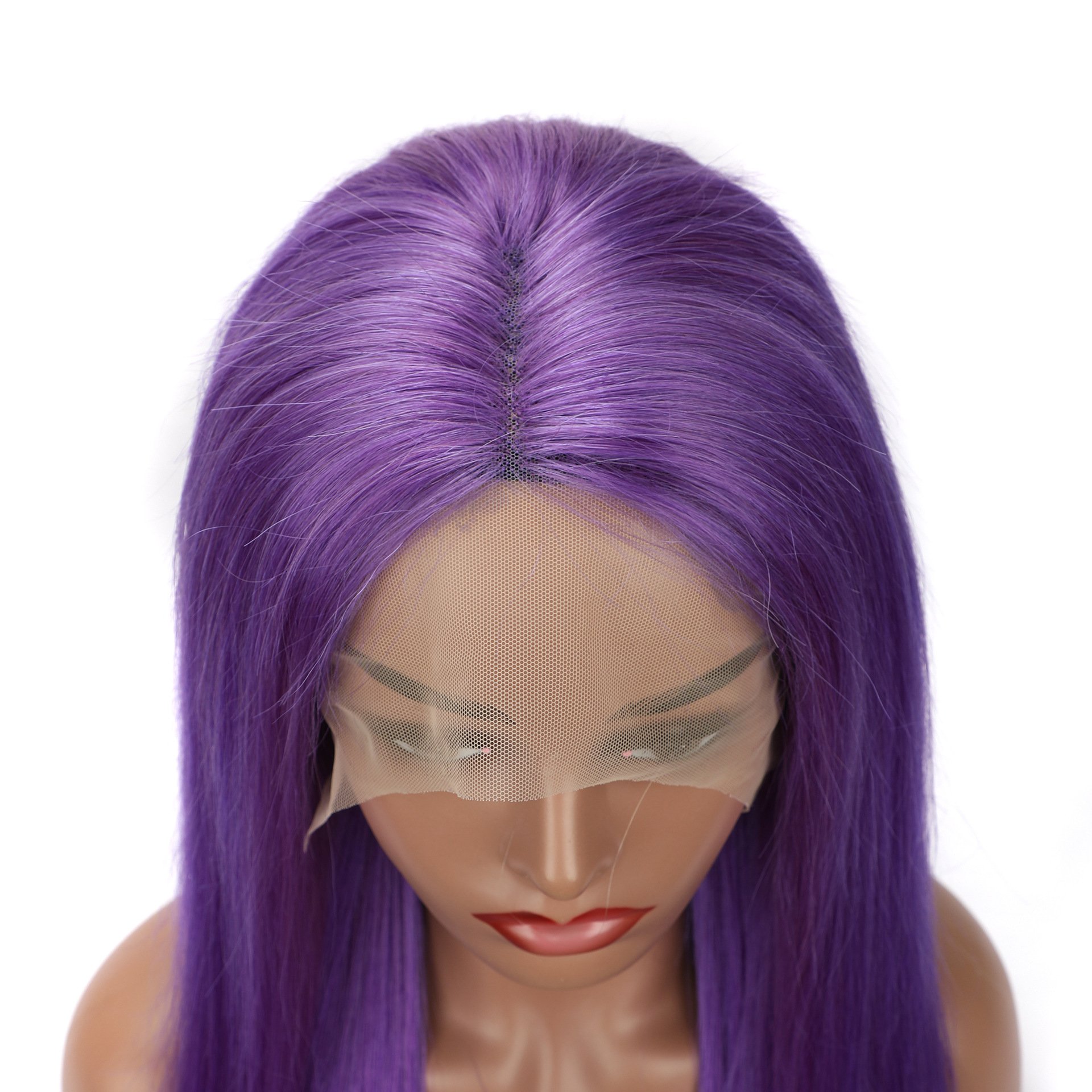 Cuticle alignedcolor human hair wigs for black women bone straight human hair wigs