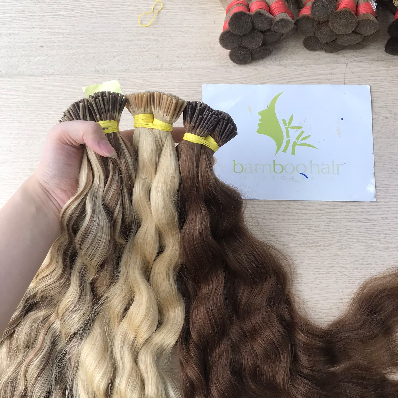 I-Tip Human Hair Extensions Unprocessed 100% Virgin Raw Vietnamese Hair I Tip Hair Extension Keratin Pre Bonded