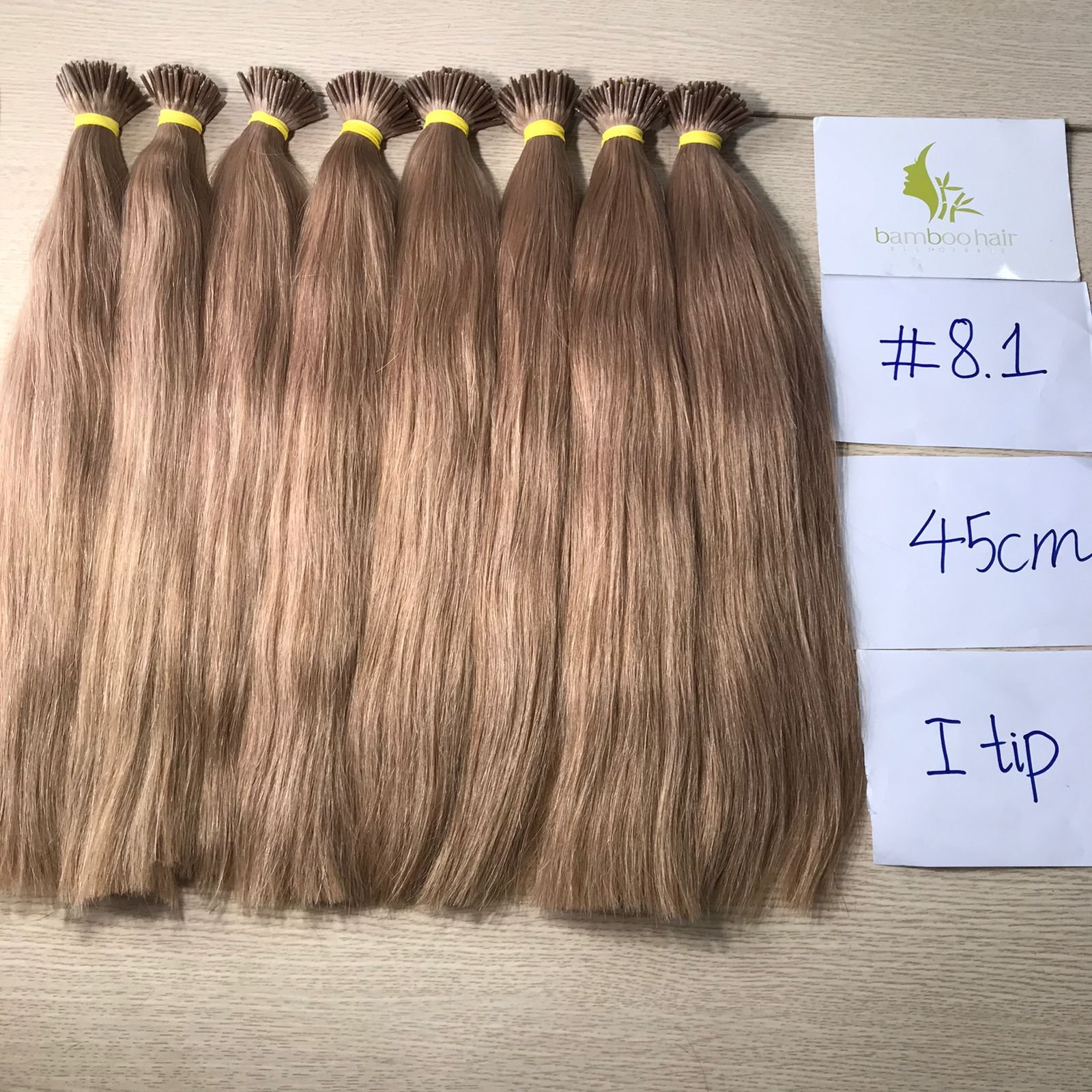 I-Tip Human Hair Extensions Unprocessed 100% Virgin Raw Vietnamese Hair I Tip Hair Extension Keratin Pre Bonded