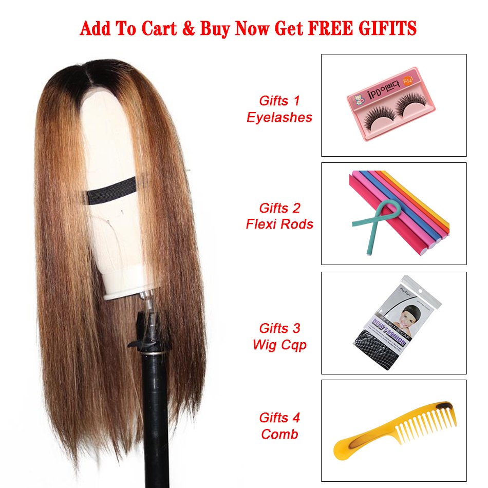 Blonde 30 Inch Long Straight Brown 13X4 Transparent Lace Highlighted Human Hair Wigs 10a Highlight Body Wave Hair Full Wig