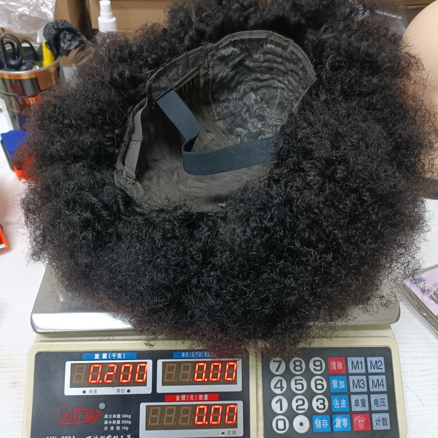 Letsfly Promotion Wholesale Cheap Full Afro Wig For Black Woman, 12inch Curly Human Hair Wigs 100% Natural Hair Fast Shipping
