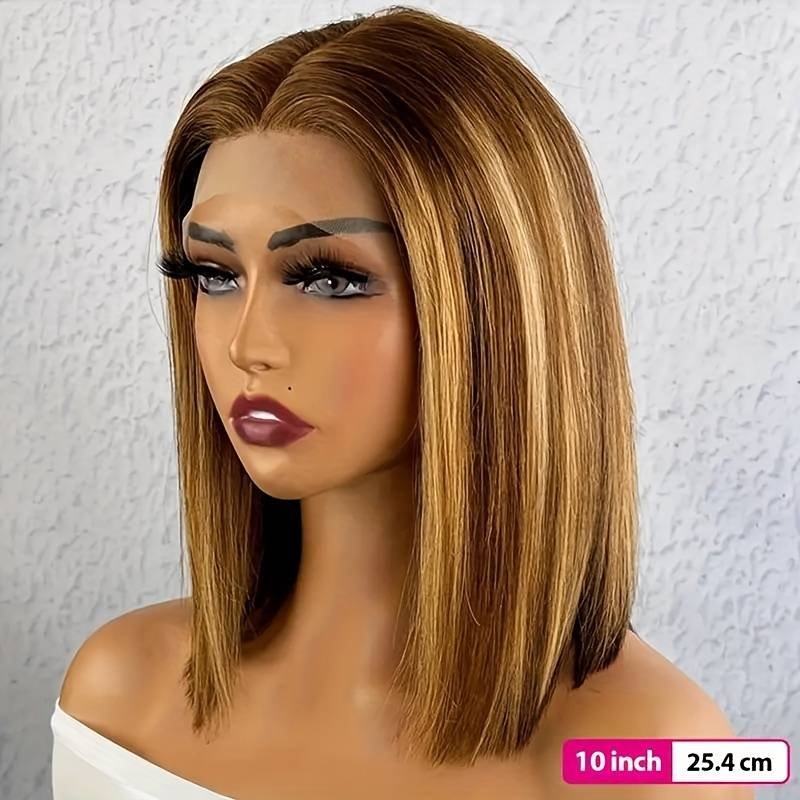 Wholesale P4/27 Highlight Color Piano Human Hair Wig Glueless Full Hd Lace Front Wig Colored Human Hair Wigs For Black Women