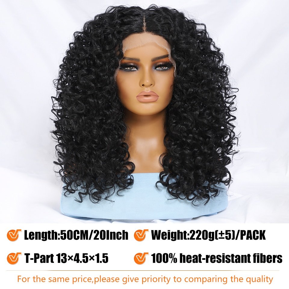 Wholesale Blonde Water Deep Waves And Wigs Afro Kinky Curly Synthetic Braiding Wigs For Black Women Glueless Hd Lace Front WIgs