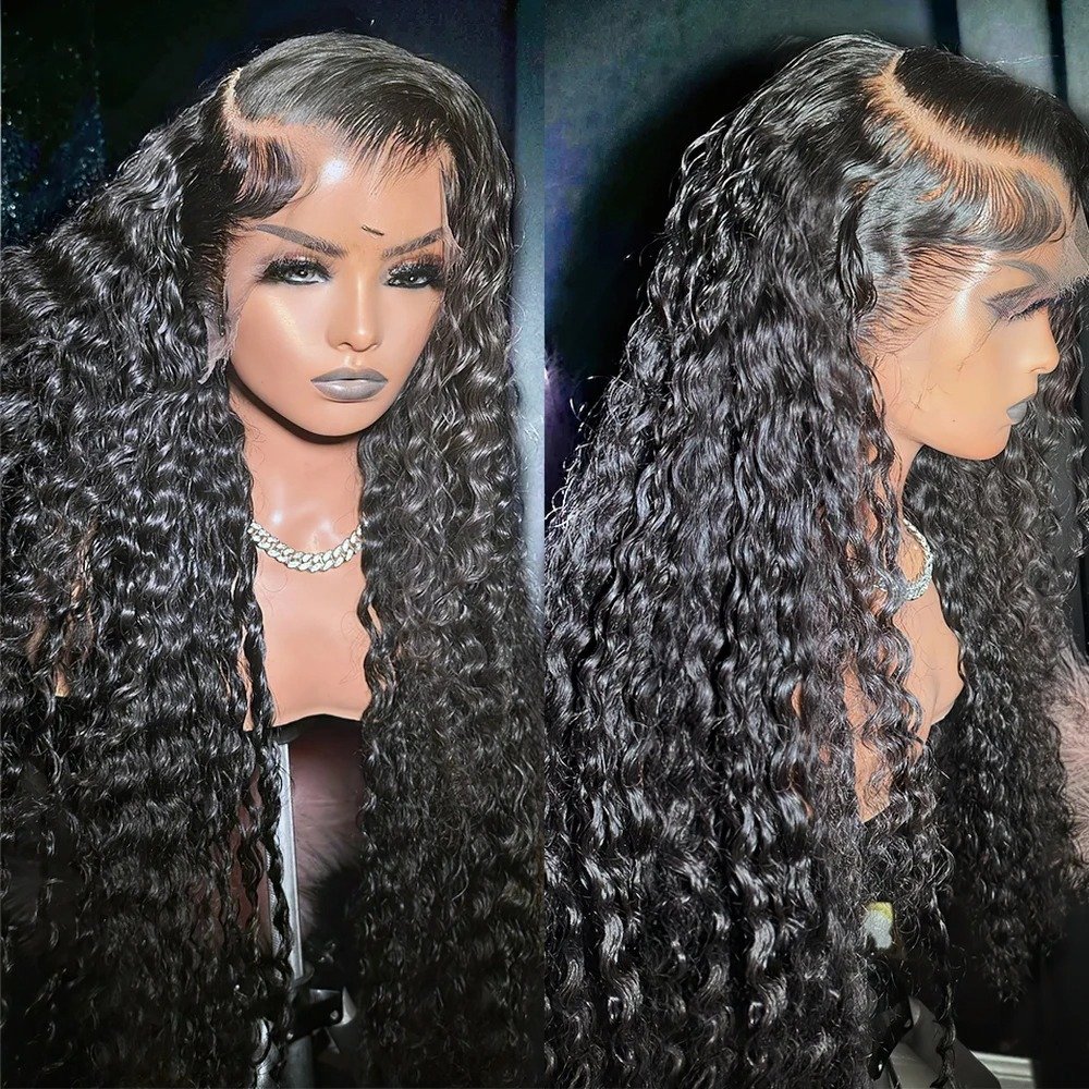 Factory Price Cuticle Aligned Raw Virgin Hair Unprocessed Glueless 13x4 Full HD Lace Wigs Human Hair Lace Front for Black Women