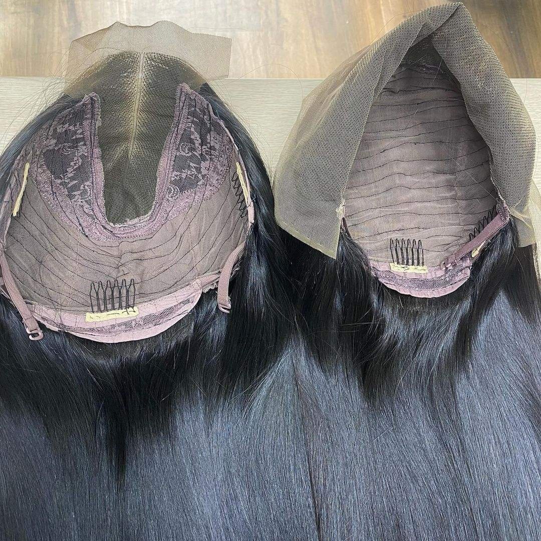 Wholesale Price 100_ Virgin Raw Human Hair Wigs Made In Vietnam Hot Sale 2023 High Quality