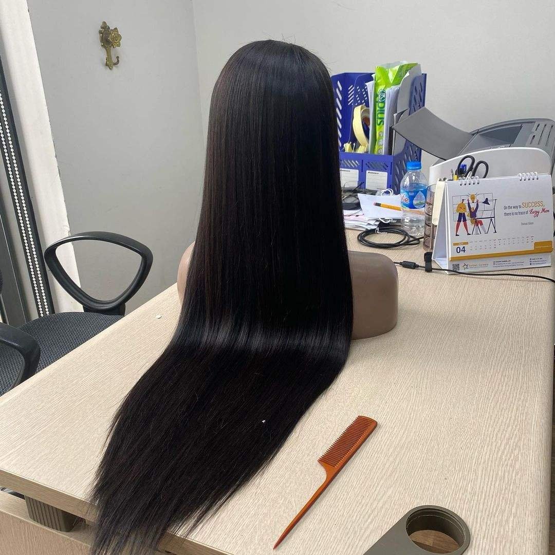 Wholesale Price 100_ Virgin Raw Human Hair Wigs Made In Vietnam Hot Sale 2023 High Quality