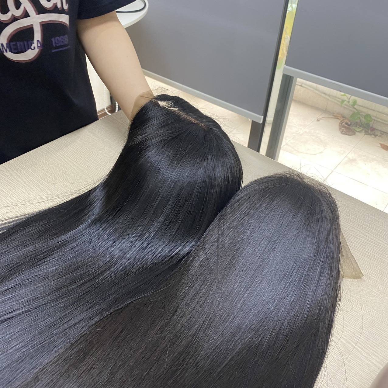 Wholesale Price 100_ Virgin Raw Human Hair Wigs Made In Vietnam Hot Sale 2023 High Quality