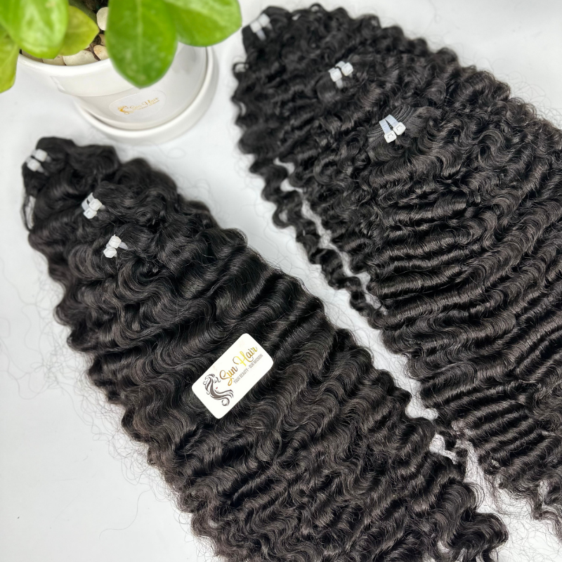 Wholesale Hot Loose Wave Natural Color Super Double Drawn Weft Hair 100% Raw Vietnamese Human Hair Extensions for Human Hair Wig