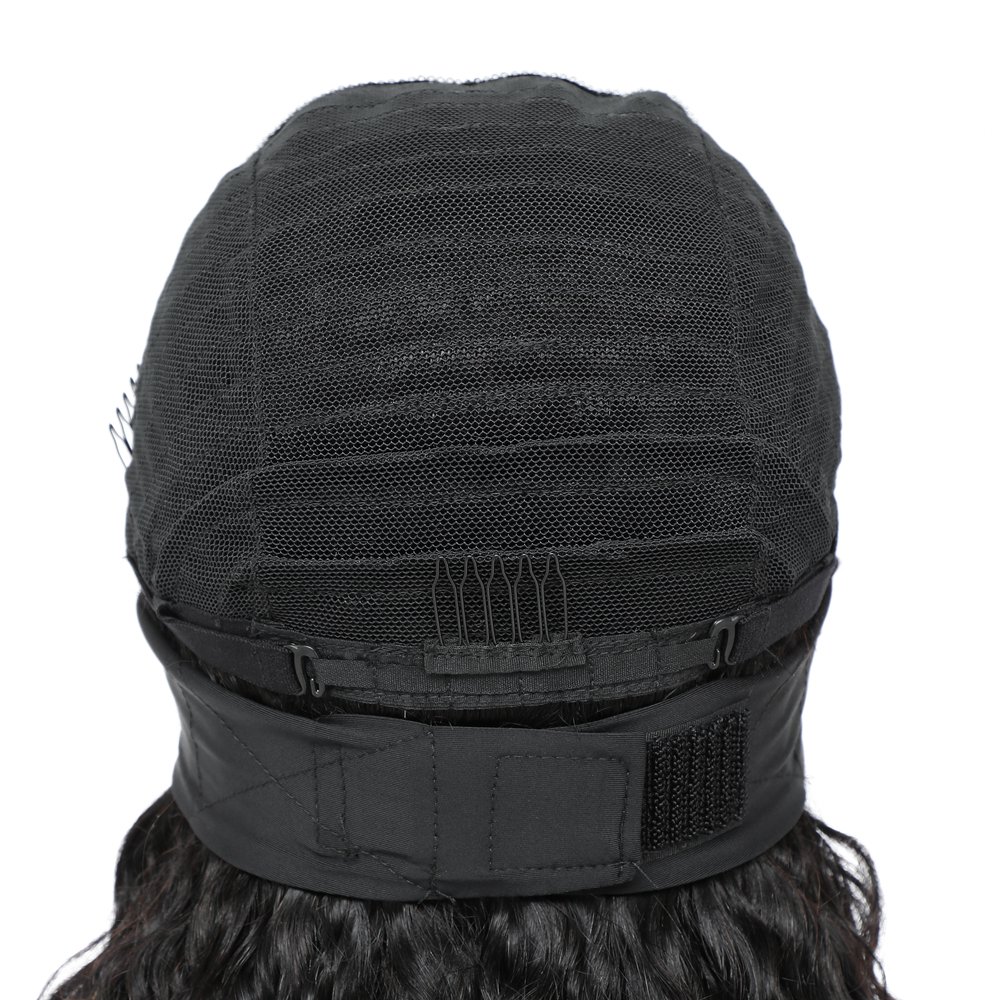 Headband Wigs Human Hair Water Wave Wigs Human Hair Ready To Wear Water Curly Wigs Human Hair
