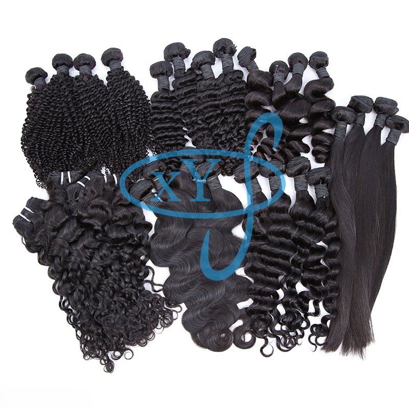 XYS Transparent Lace Human Hair Wigs, Pixie Cut Short Long Hair Wig, 10- 40 Inch Human Hair Lace Front Wig