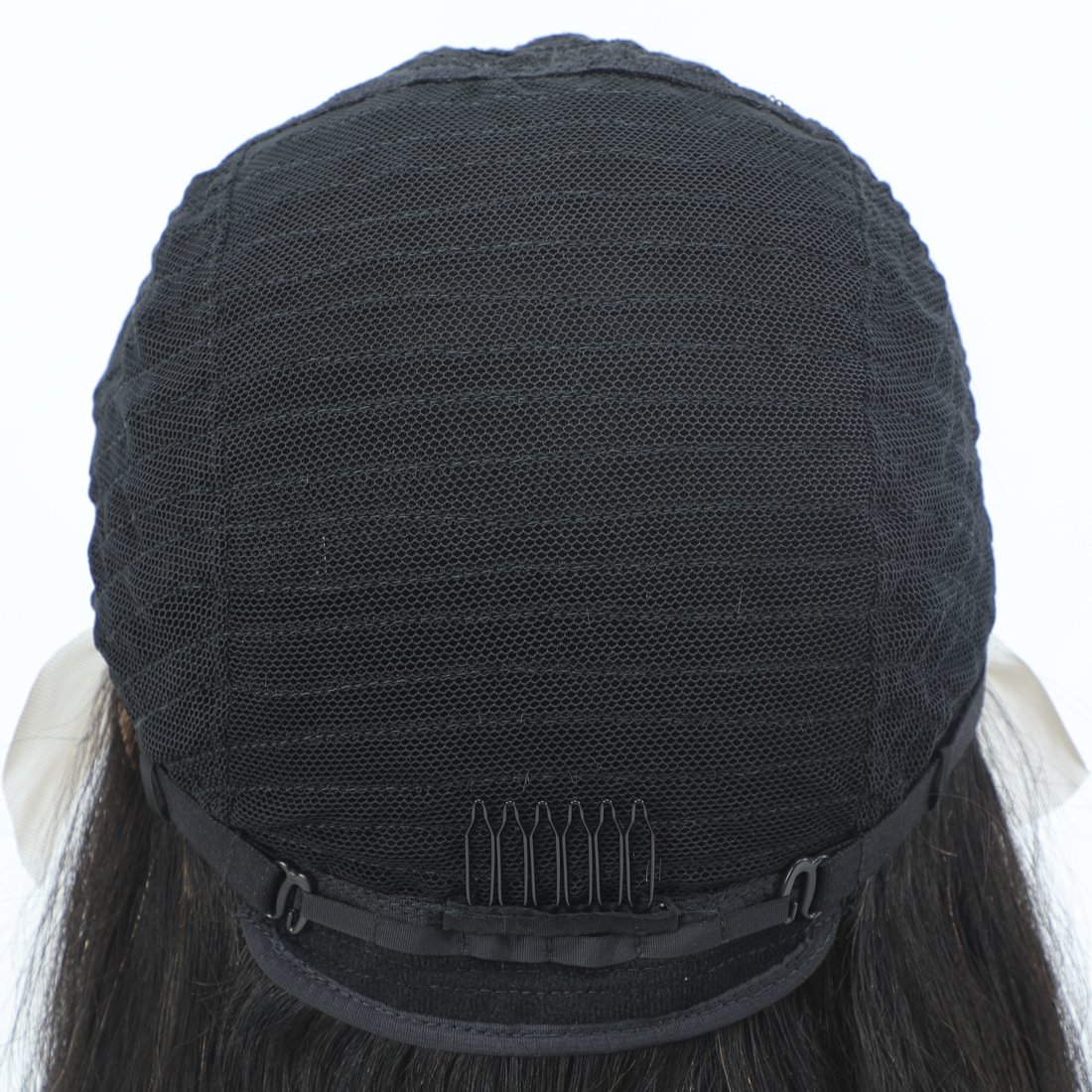 Factory price wholesale straight Brazilian human hair wig T middle part 13*1 lace frontal human hair wigs for black women