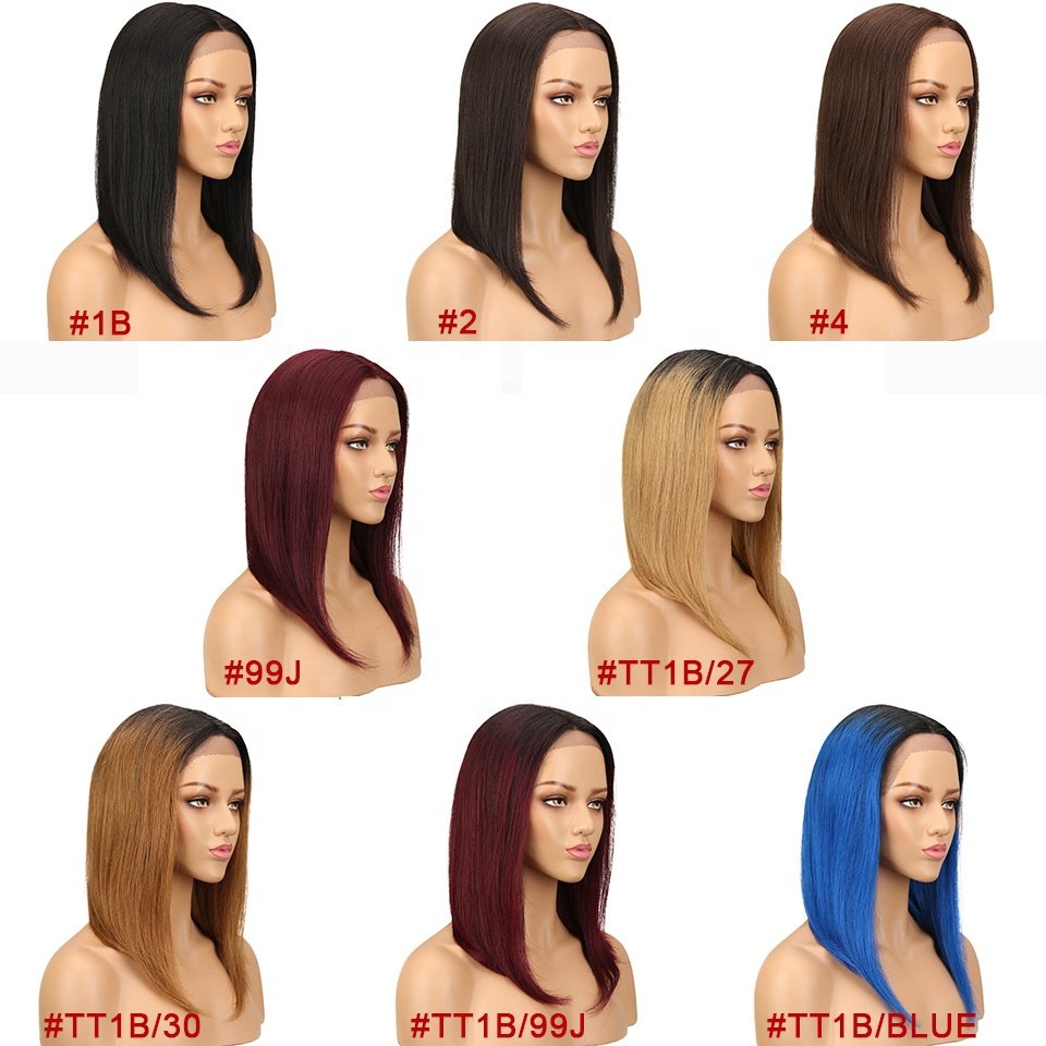 Rebecca Wholesale All Color Cuticle Aligned Hair Brazilian Virgin Remy Lace Front Human Hair Wigs With Baby Hair For Black Women