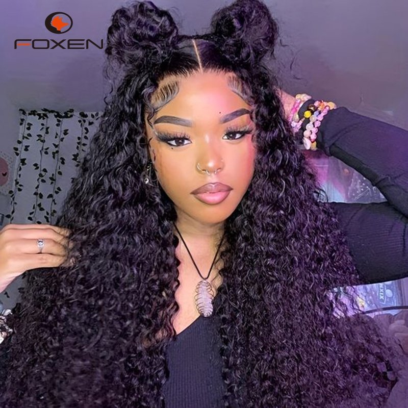 Vietnamese Raw Hair Pineapple Wave Wig Bone Straight 36 Inch Spanish Curly Wave Human Hair Wig 13 by 6 Burmese Curly Wave Wigs