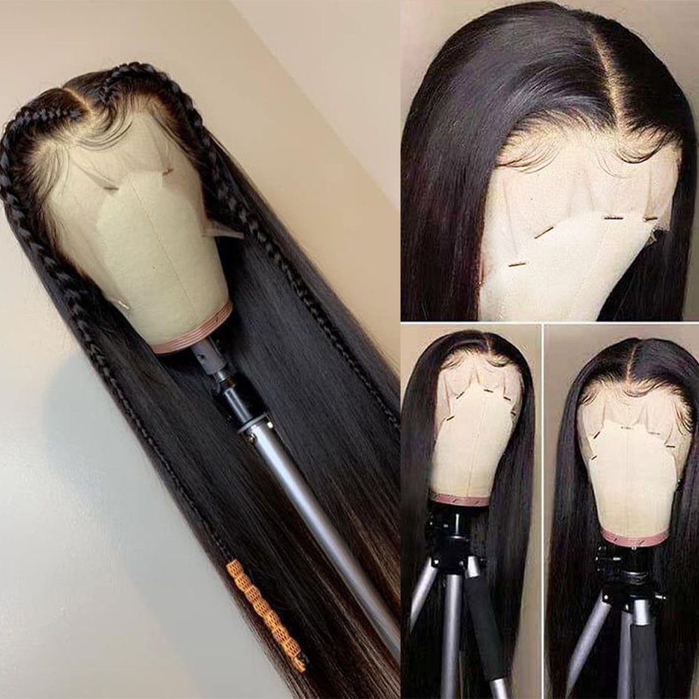 4x4 13x4 13x6 100% brazilian hd lace frontal closure human hair wigs,cheap full lace front wigs human hair pre plucked