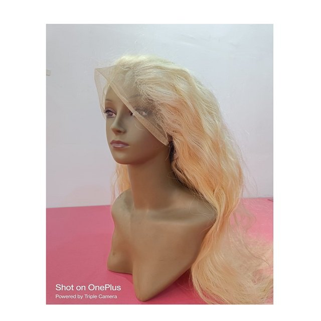 Natural human hair wigs front lace closure wigs Cuticle Hair Vendor Wholesale factory Raw hair