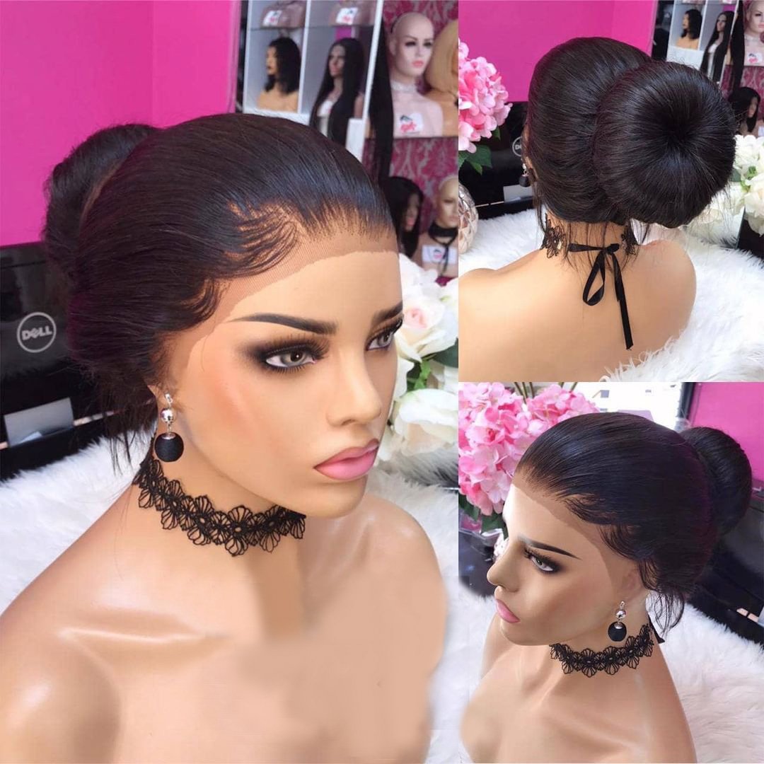 Mink Brazilian Virgin Hair Lace Front Wig Cheap 360 Full Lace human hair Wigs Transparent Hd Lace Frontal Wigs For Black Women