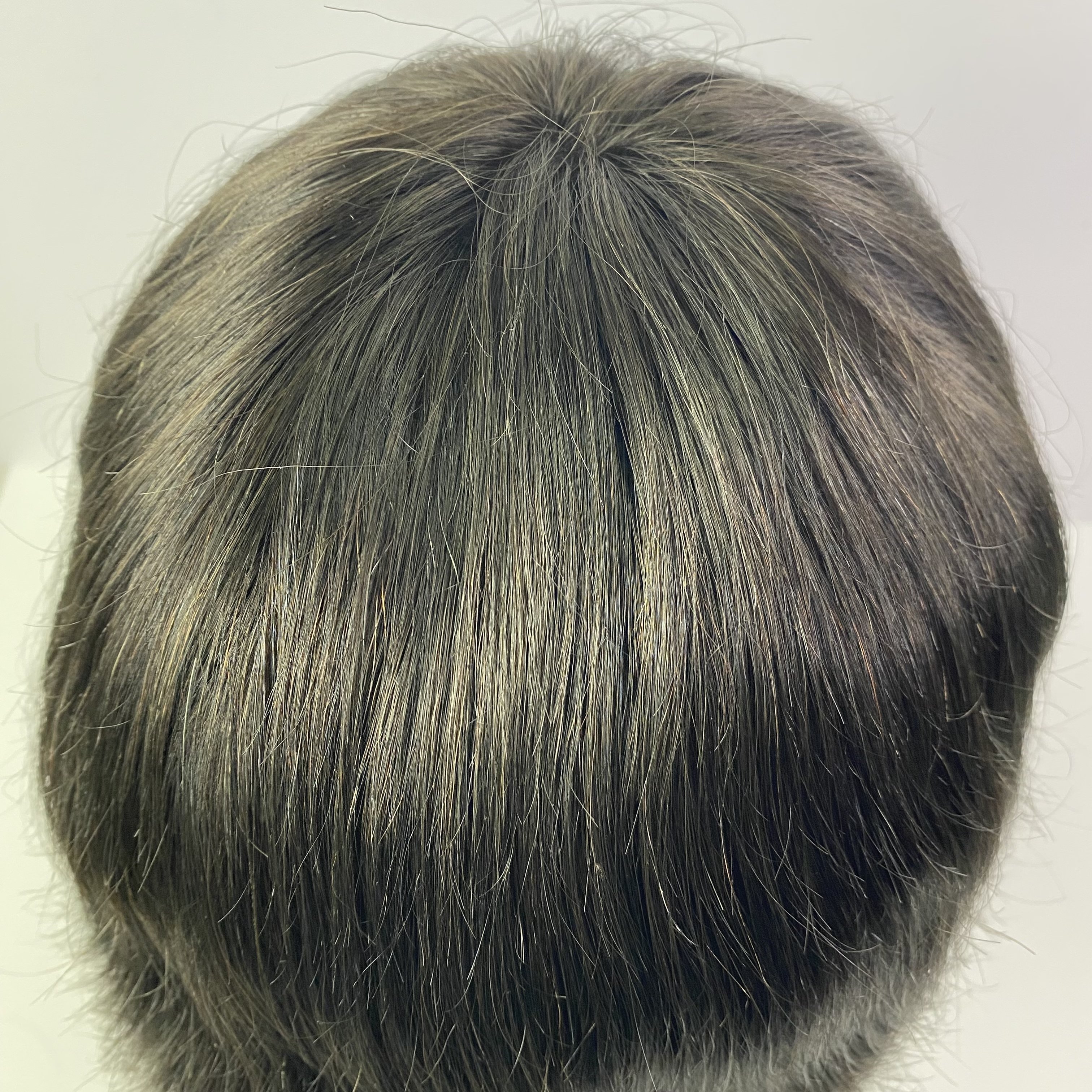 Wholesale 100% Human Hair Remy Hair Man Wig Hair Replacement System Thin Skin Systems