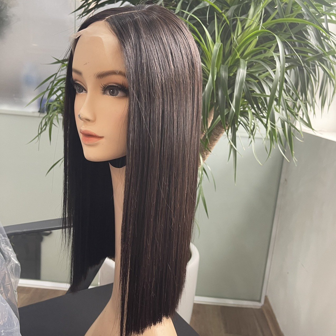 Factory Wholesale Raw Hair Bone Straight Human Hair Wigs Extensions