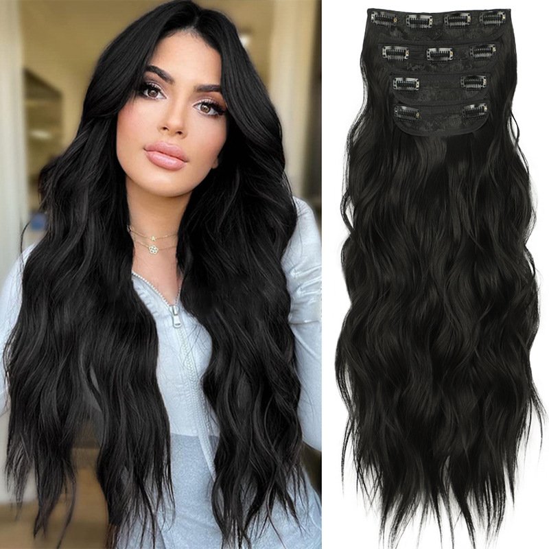 Factory bestsellers can be customized seamless natural bulk clip in hair extension