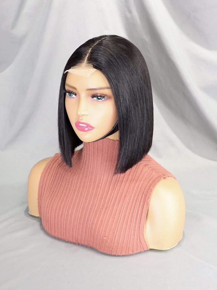 2x6 Sdd Vietnam Bone Straight Hair Bob Wig Transparent Lace Short Bob Closure Wig Vietnamese Super Double Drawn Human Hair Wigs