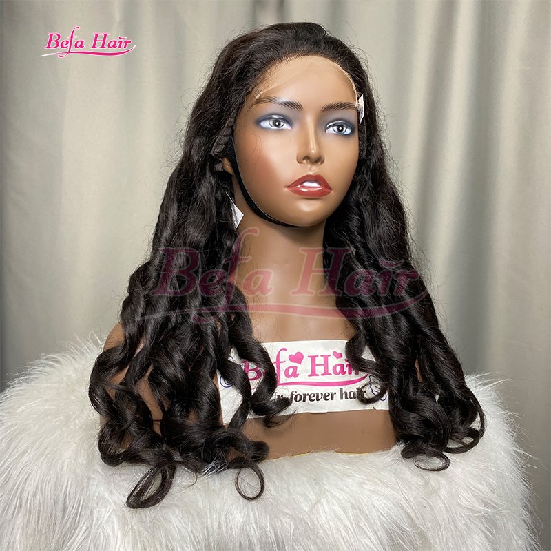 Curly Human Hair Wig Egg Curl 5x5 Hd Lace Closure Wig Natural Hair Egg Curl Wig