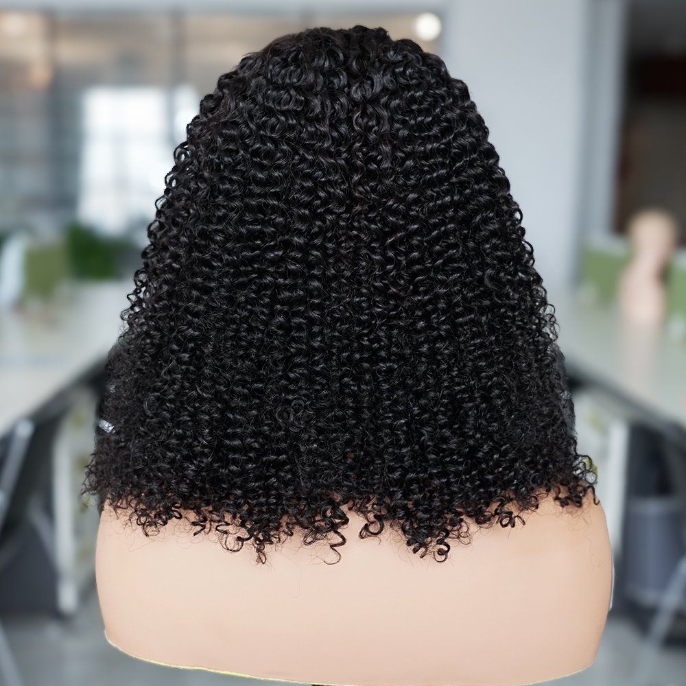 Curly Braided Hair Wigs Lace Front Human Hair Wig African 13x4 Lace Front for Black Women Knotless Wig Braids