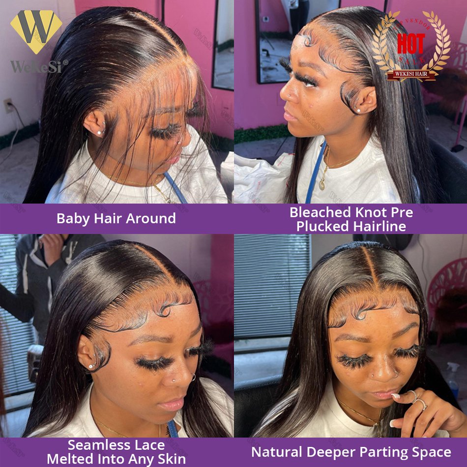 30 32 34 36 38 40 European Human Hair Wig 13x4 Hd Lace Frontal Wigs 13x6 Raw Vietnamese Hair 5x5 Glueless Lace Front Wigs