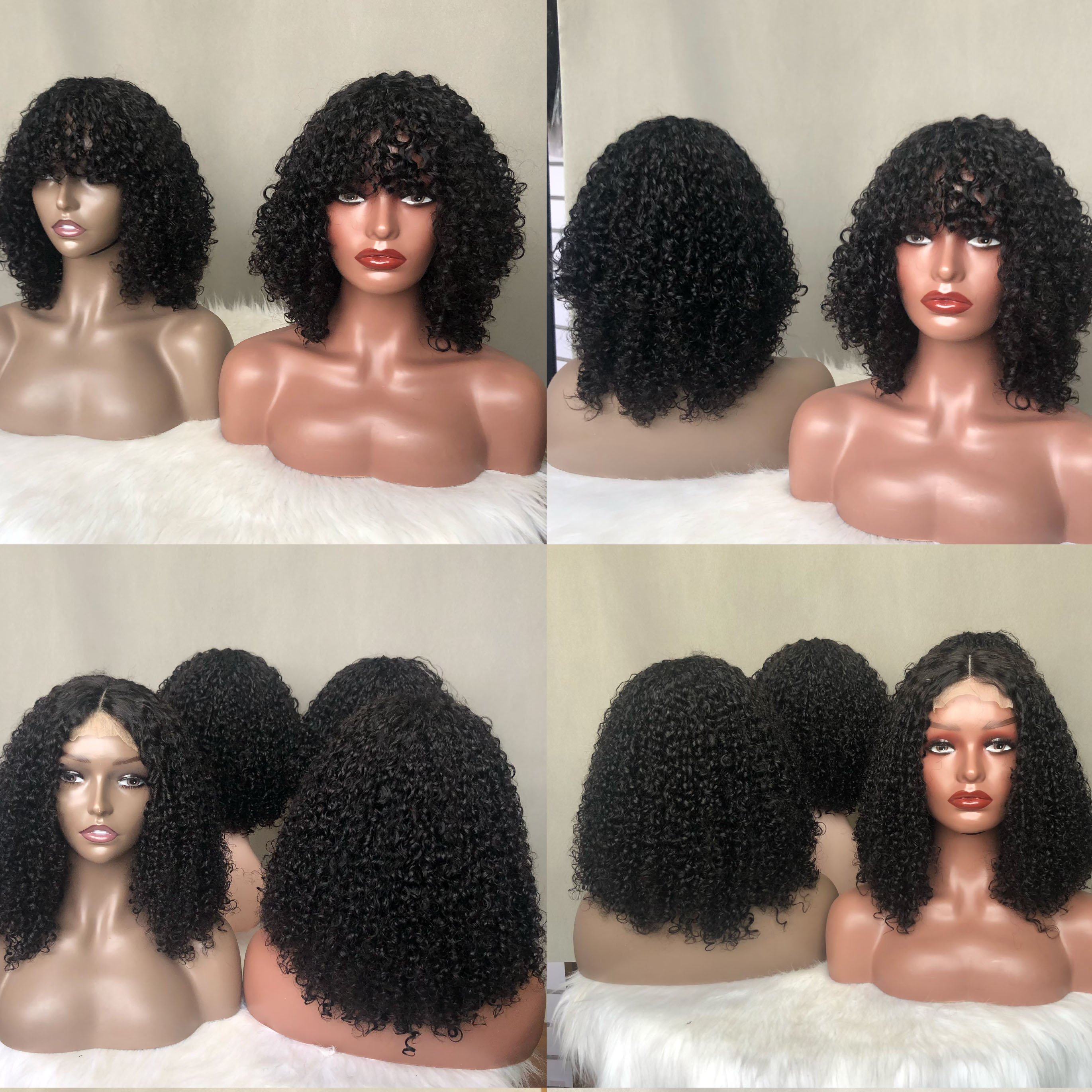 Best Quality 12A Super Double Drawn Pixie Cut Closure Wigs Human Hair Wigs For Black Women Best-Selling Virgin Hair Vendor