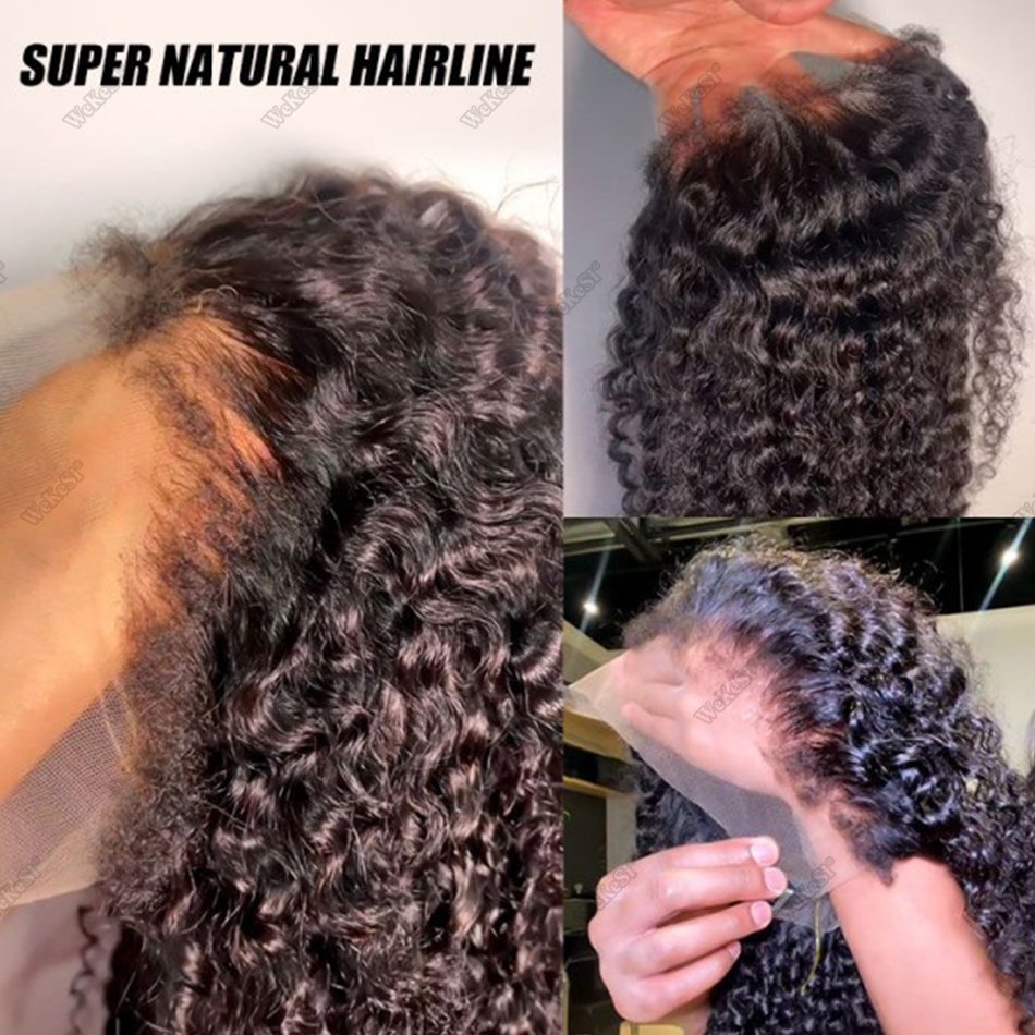 Cambodian 360 Lace Front Wigs Human Hair bundl,Gluless Raw Vietnamese Perruques Virgin