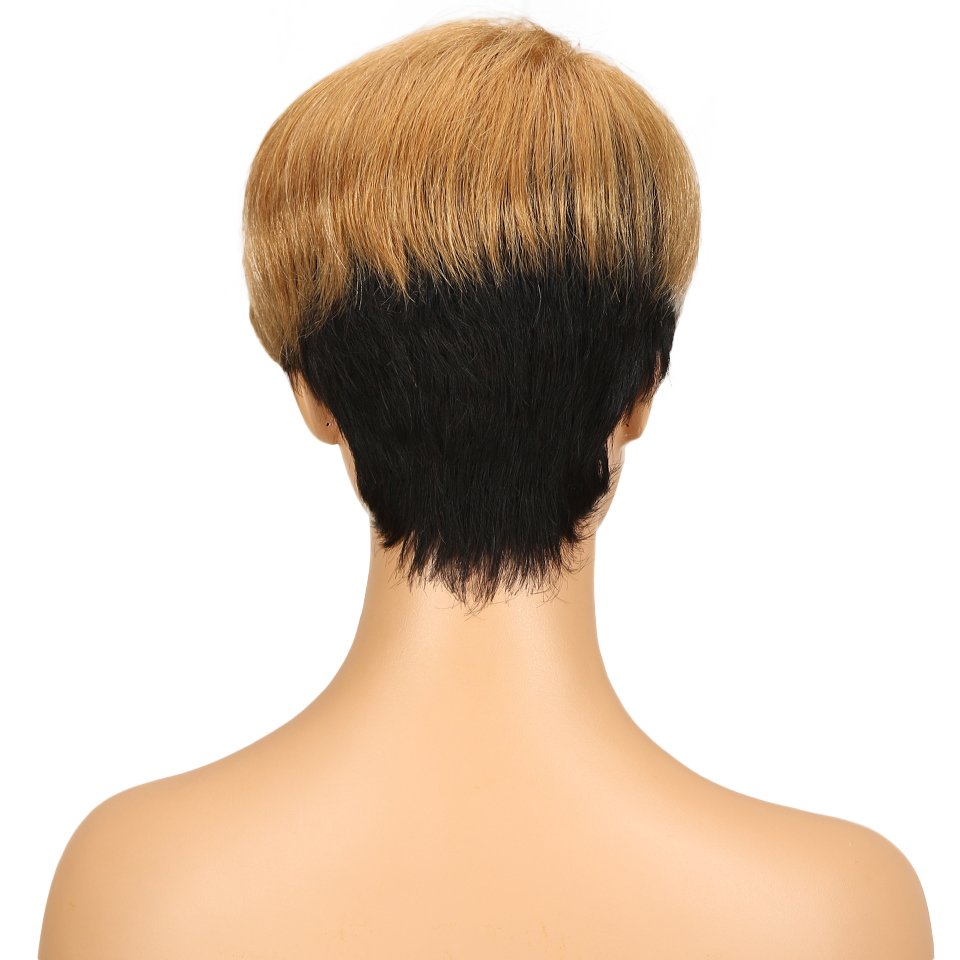 Pixie Cut Wig Human Hair Glueless Lace Closure Pre Cut Human Hair Short Pixie Wigs Pre Plucked with Baby Hair Wigs for Women