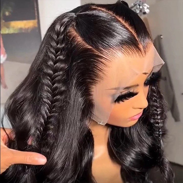 13x6 Straight Indian hair wigs human hair Glueless Full Hd Transparent Lace Front wigs Bone Straight Remy hair Hd Lace wig