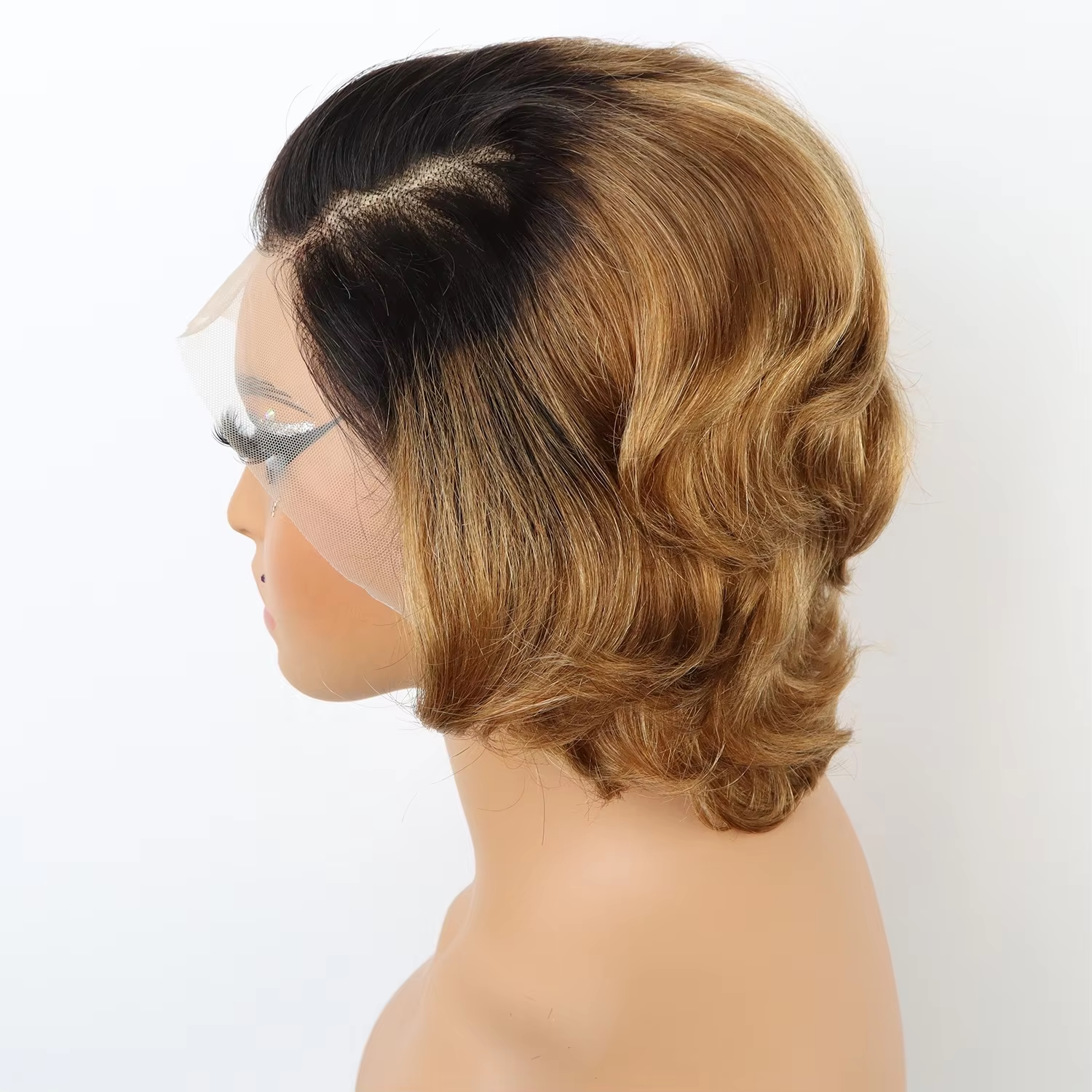 Ready to ship Brazilian short pixie cut wig, cheap human hair wigs for black women