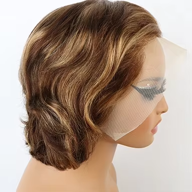 Ready to ship Brazilian short pixie cut wig, cheap human hair wigs for black women
