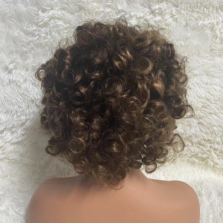 High Quality Hot Selling Hd Headband Short 10 Inch Wave Brazilian Full Lace Front Yexin Human Hair Wig Deep Wave Lace Wig