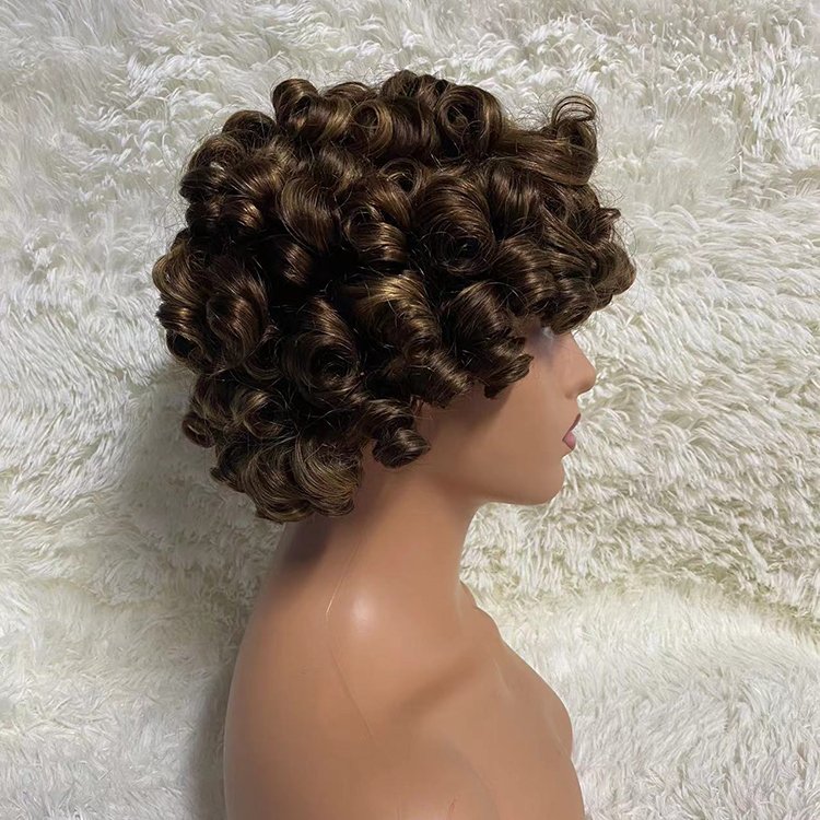 High Quality Hot Selling Hd Headband Short 10 Inch Wave Brazilian Full Lace Front Yexin Human Hair Wig Deep Wave Lace Wig