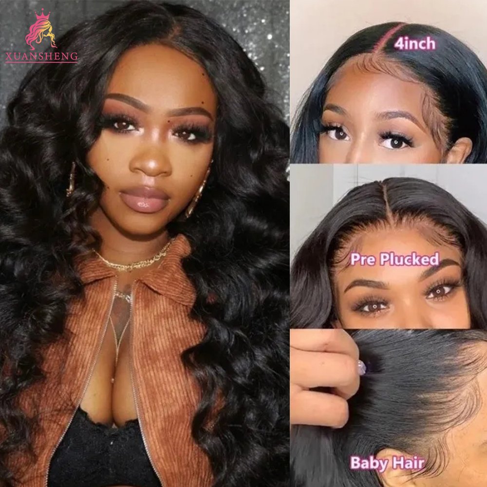 Human Hair Wigs For Black Women Transparent Hd Lace Frontal Wigs Human Hair Lace Front Brazilian Virgin Hair Lace Front Wigs
