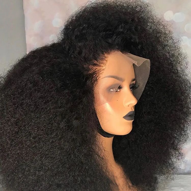 Human Hair Wigs Remy Brazilian Hair Lace Front Wigs Pre-plucked Wholesale Cuticle Aligned Virgin Hair African Afro Kinky Curly
