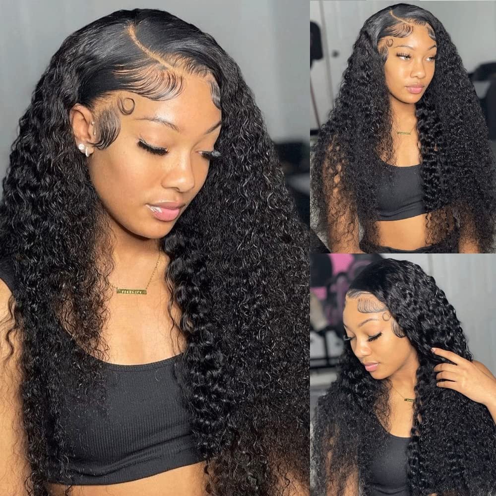 Wholesale Vietnamese Super Double Drawn Human Hair Wigs Hd Lace Frontal Wig 180 Density Waterwave Human Hair Wig
