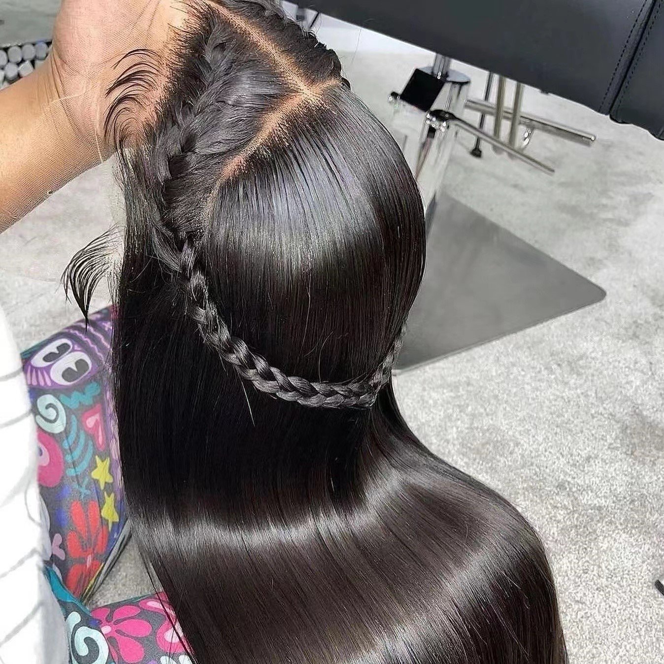 Wholesale Raw Indian Virgin 180% Density Human Hair Hd Full Lace Frontal Wig Natural Transparent Lace Front Human Hair Wigs