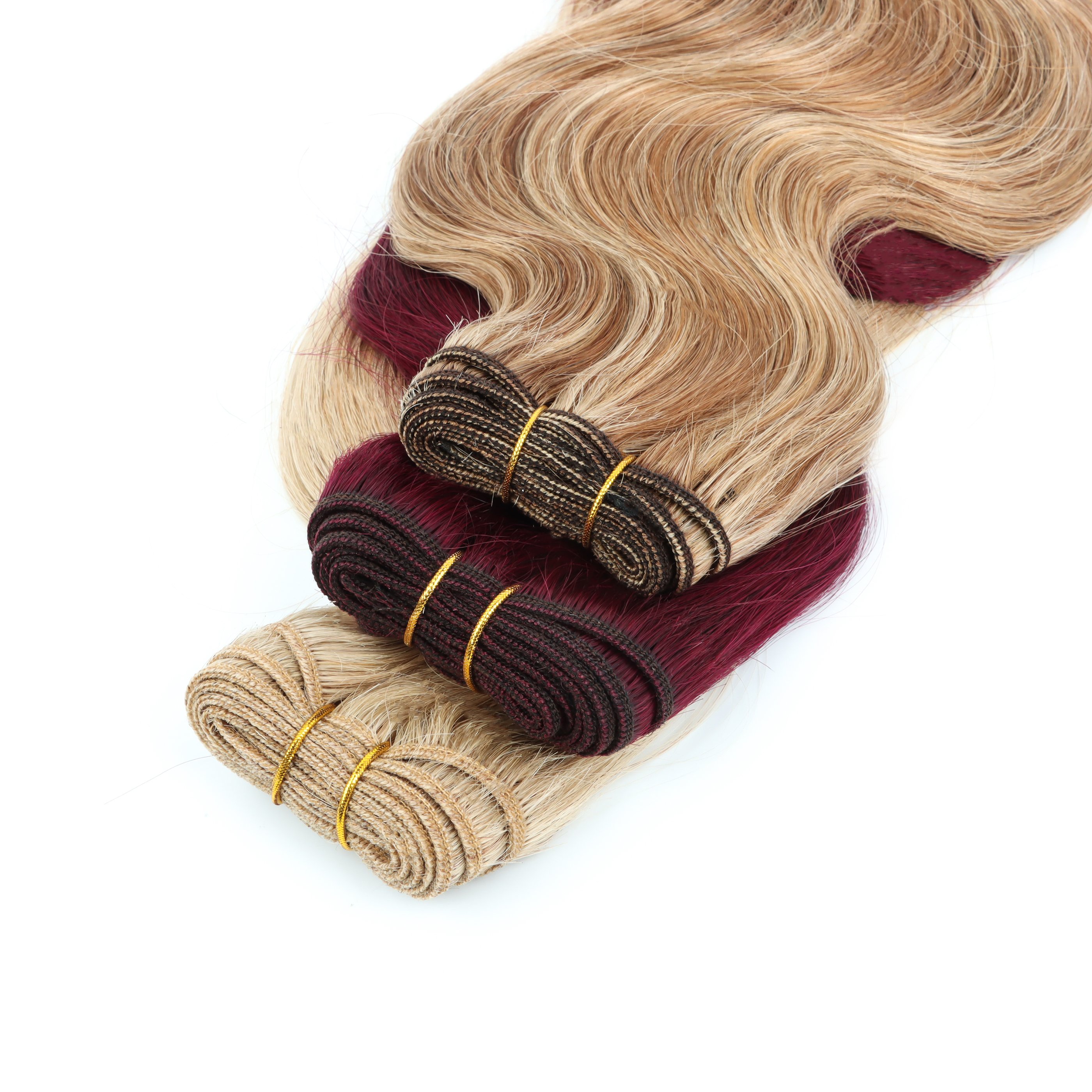2024 New Arrival Virgin Double Drawn Human Hair Weft Wholesale Unprocessed Body Wave Cuticle Aligned Hair Bundles