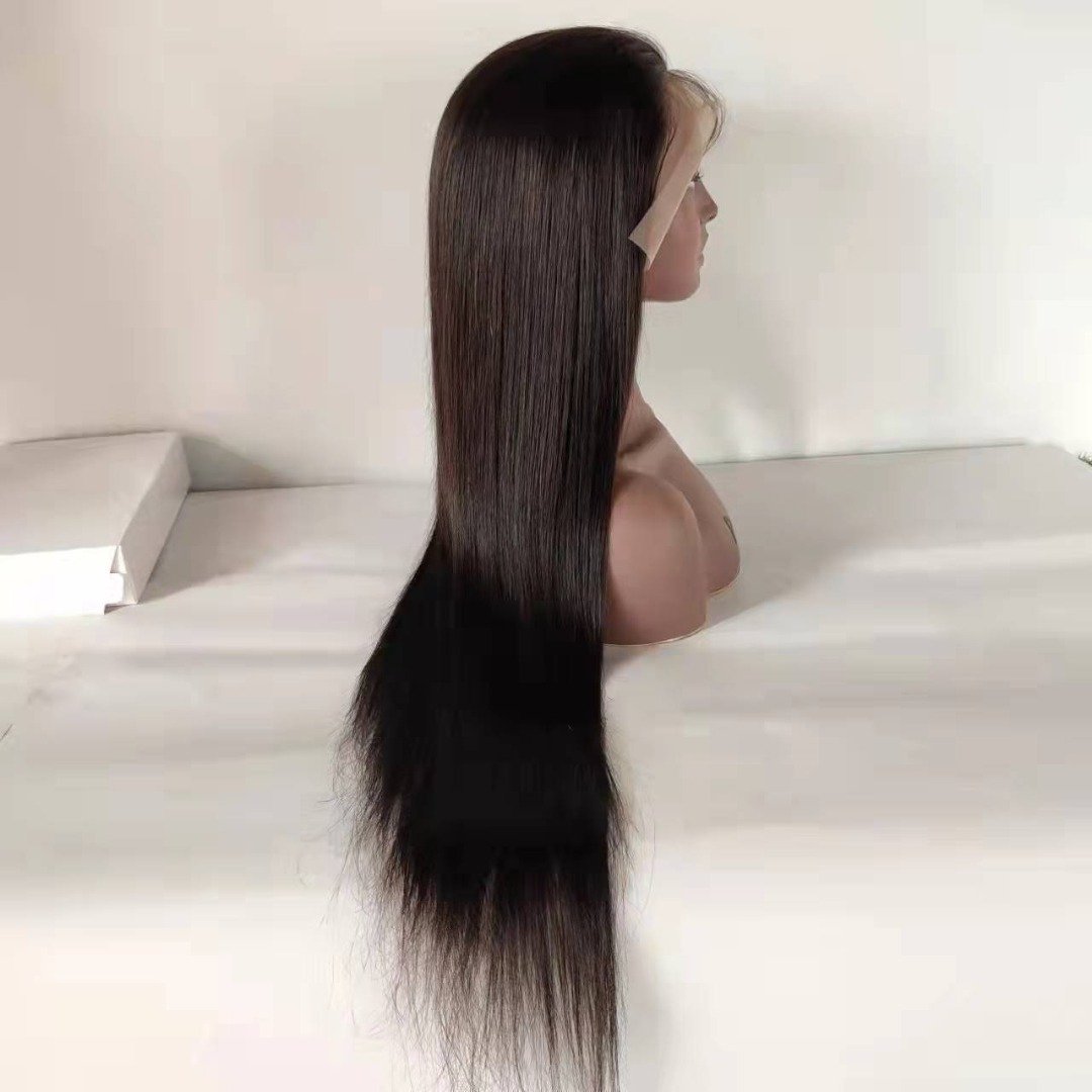 Glueless Bone Straight Lace Front wigs Human Hair wig Real Brazilian Human Hair HD Transparent Lace Frontal Wigs For Black Women