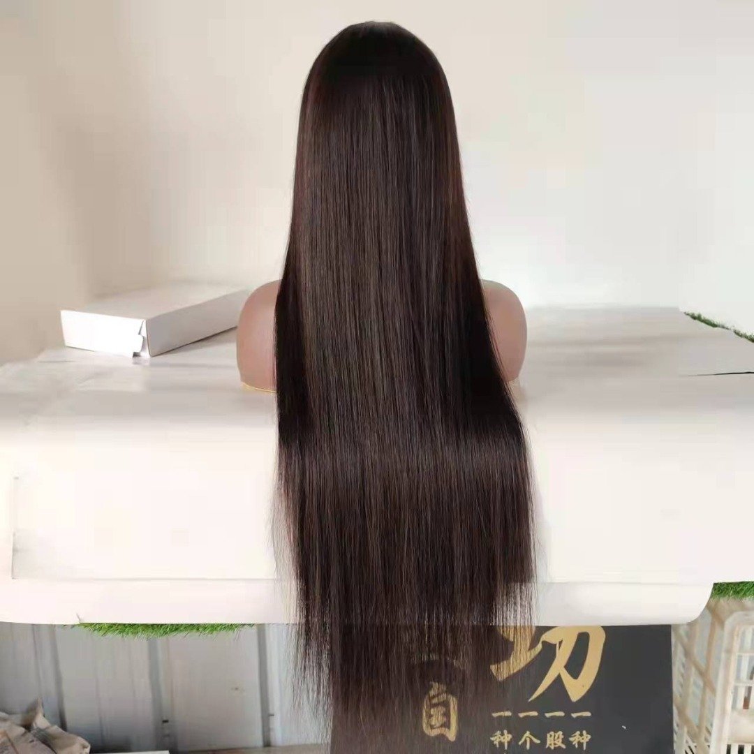 Glueless Bone Straight Lace Front wigs Human Hair wig Real Brazilian Human Hair HD Transparent Lace Frontal Wigs For Black Women