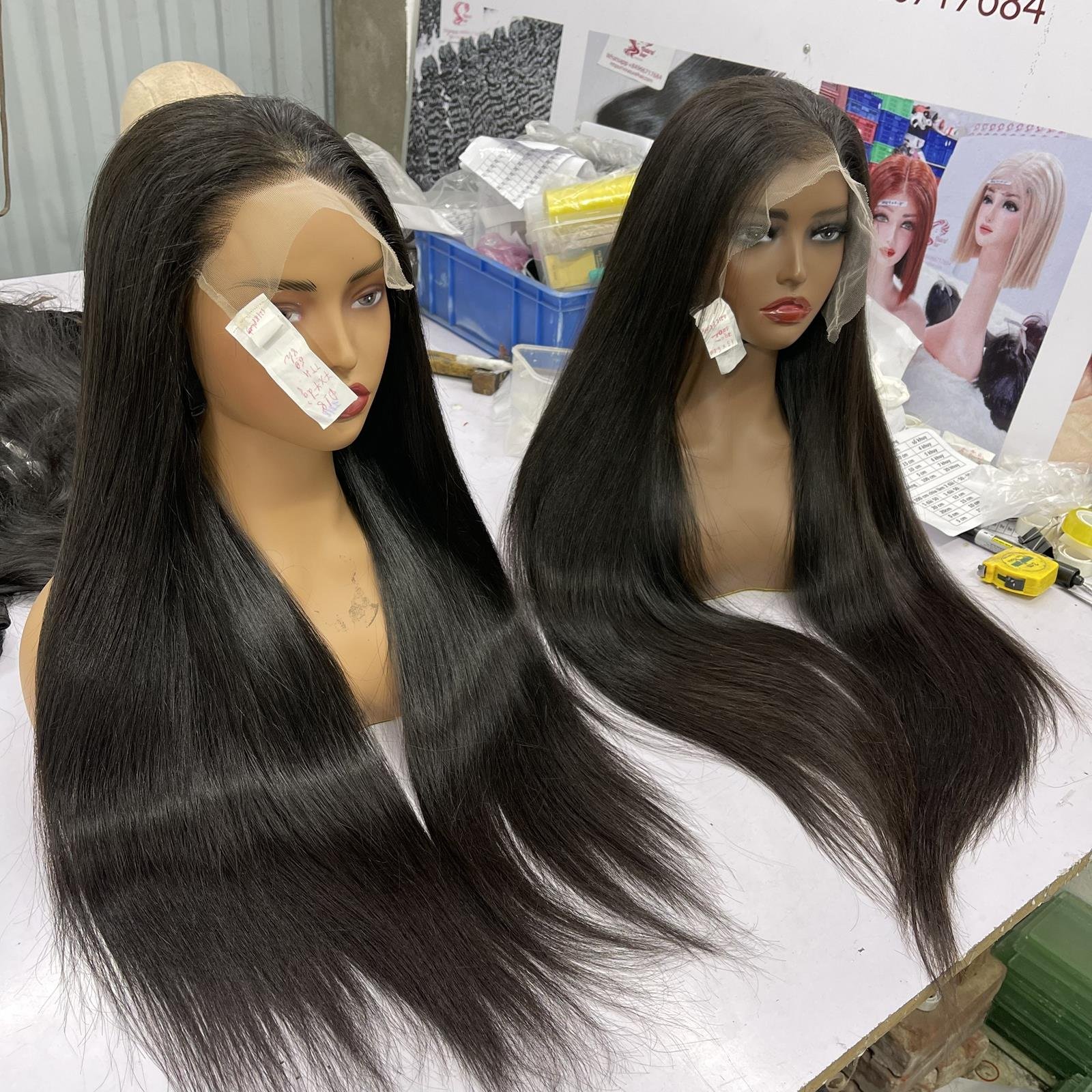 Silky So Smooth Bone Straight Vietnam Human Hair Wig Top Quality Bone Straight Human Hair Wigs For Black Women