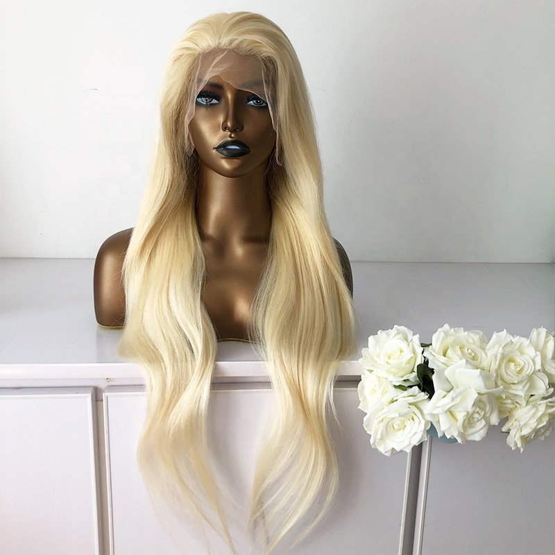 613 Blonde Wigs Human Hair Lace Front Full Lace Glueless Human Hair Wig Large Stocks Customized Balayage Wigs