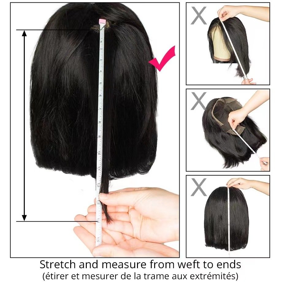 Hot Sale Factory Cheap Short Human Natural Hair Wigs Bob Lace Wig Vietnam Bone Bob Human Hair Wigs