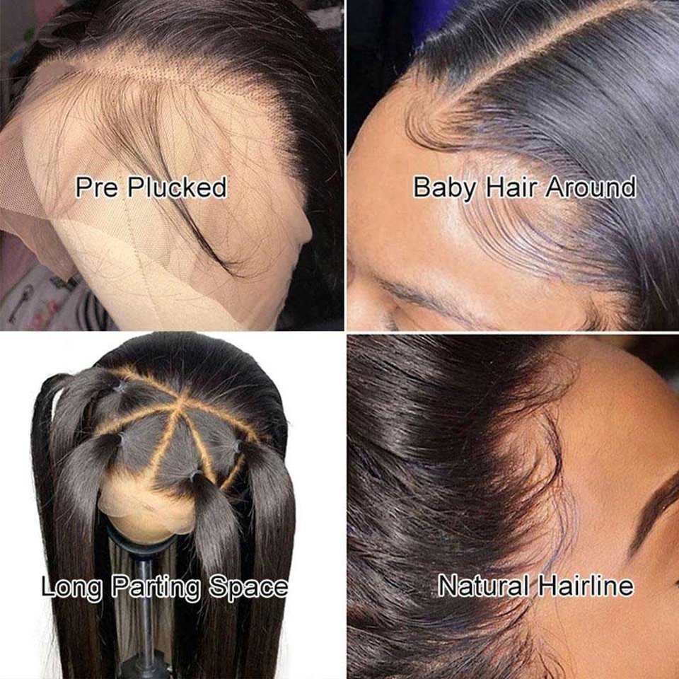 Cheap Raw Indian Cuticle Aligned Virgin Human Hair Extensions Wigs Vendors Lace Front Wigs Hd Lace Frontal Wig For Black Women
