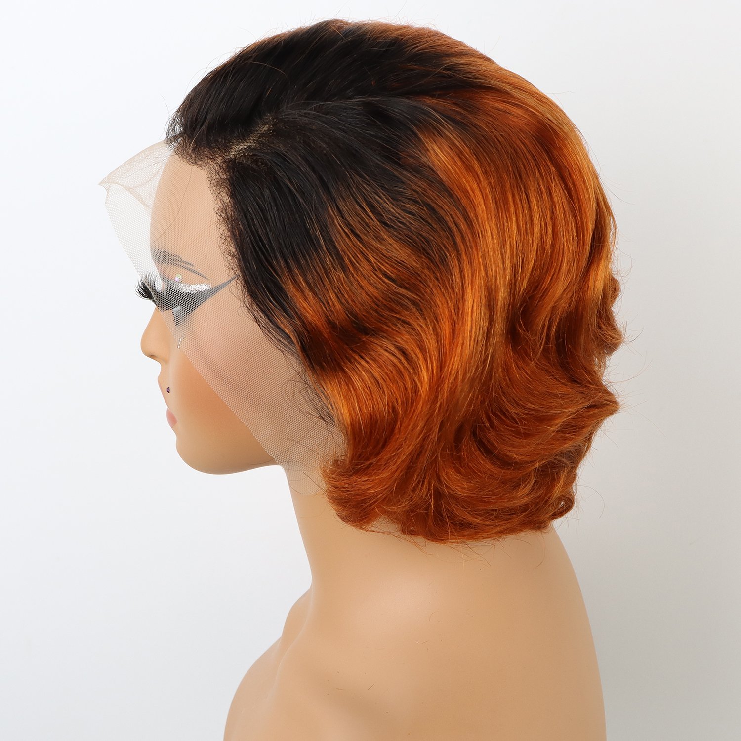 Wholesale Hair Vendor Glueless Full Curly 13x6 Hd Short Pixie Cut Frontal Lace Human Hair Wigs Glueless For Black Women