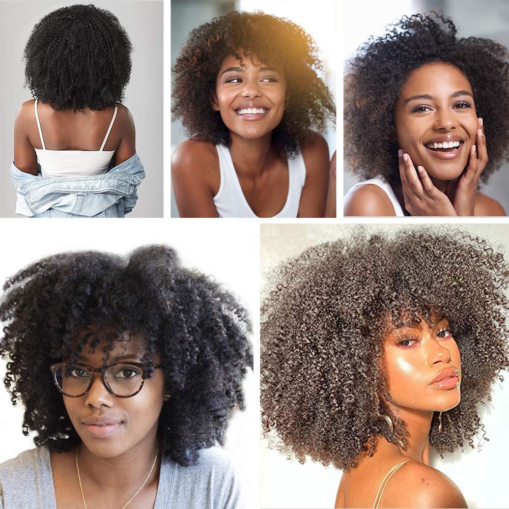 Afro Kinky Curly Bob Wig Short Curly Human Hair Wigs For Black Women Wet And Short Bob Wavy Wig Mongolian Kinky Curly