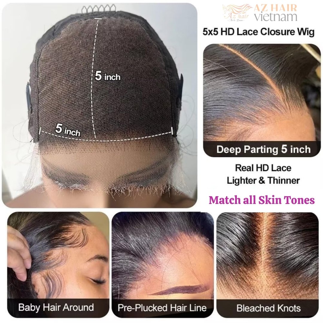 Top Wholesale Vietnamese Raw Hair Unprocessed Cuticle Aligned Virgin Natural Silky Bone Straight Human Hair Wig